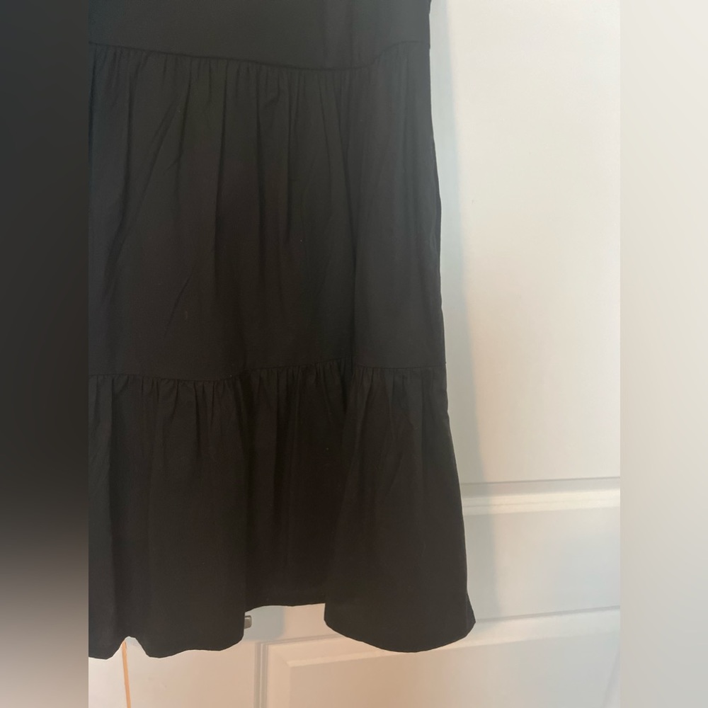 NWOT J CREW ruffle neck tiered dresss - Picture 2 of 6